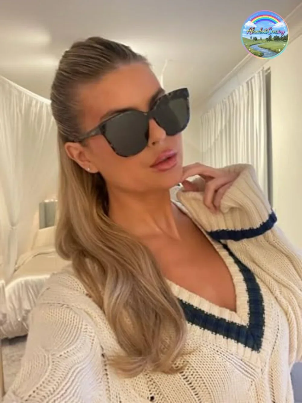 Designer Square Sunglasses Women Oversized Acetate UV400